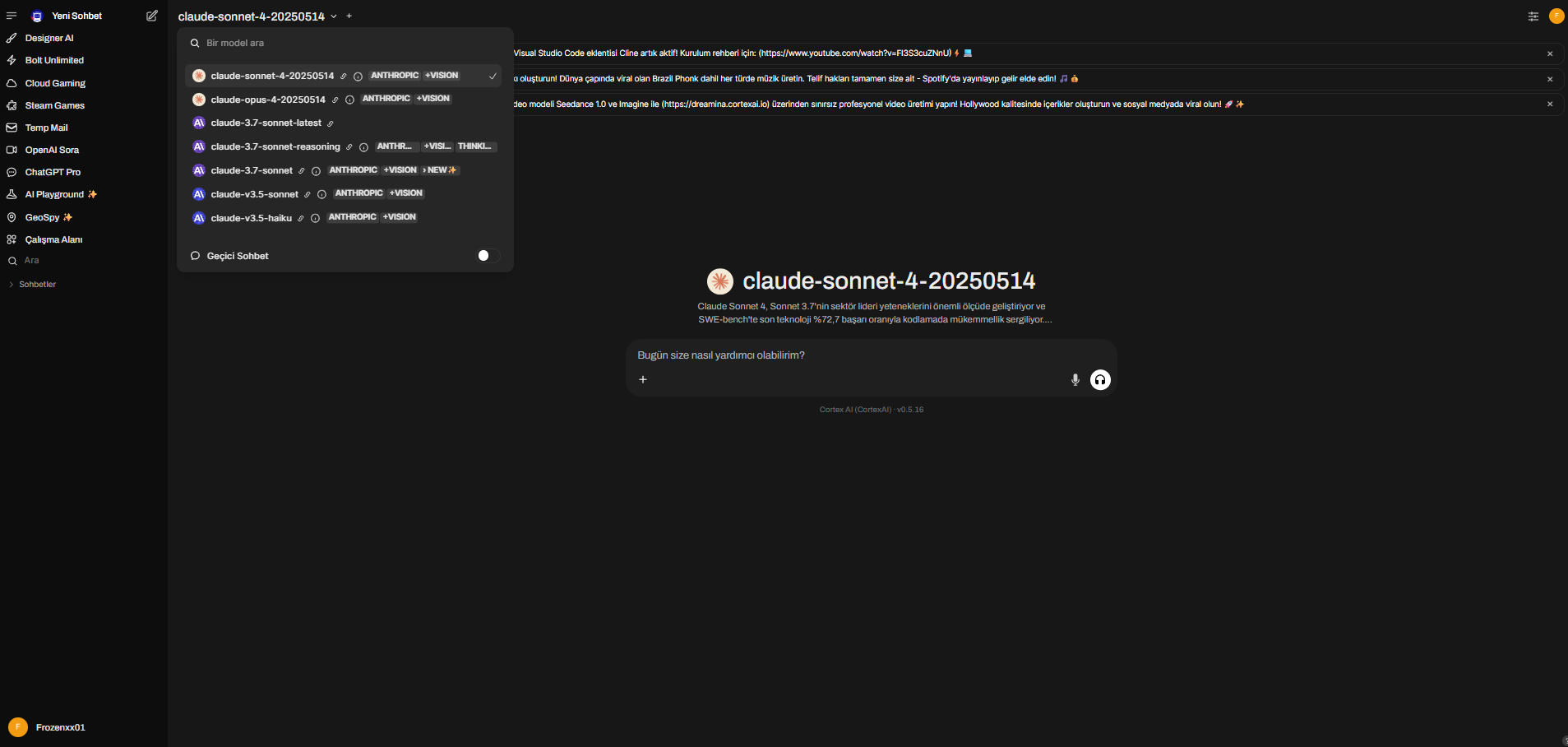 CortexAI Dashboard